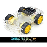 4WD Arduino Robotic Car Longer version Smart Car 2 Layer Chassis Full Kit For Arduino
