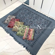 HAMBAL RAJUT Knitted Carpet Hajj Souvenir Floor Carpet 180x220cm Mini Hambal Hajatan Latest Motif Fa