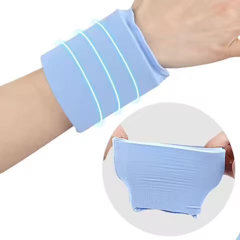 Wrist Brace Wrist and Ankle Ice Wrap Soft Cold Gel Wrist Wrap Waterproof Wrist Gel Brace for Sports 
