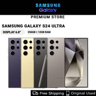 Original Used Samsung Galaxy S24 Ultra 5G 256GB + 12GB RAM 200MP 6.8 inches Android Handphone Smartphone