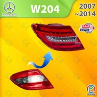 FOR Mercedes Benz C W204 Upgrade Led Tail lamp 2007-2014 C180 C200 C260 LED Taillight Taillamp Rear 