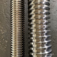 Zhouhong Wholesale42crmo Trapezoidal Serrated Rectangular Large Screw12Trapezoidal Screw Nut Set