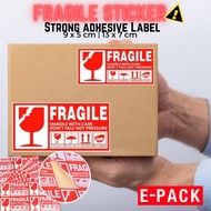 Fragile PNT Sticker 01 PIECES Label READY STOCK Warning Life Fish Label Carton 现货  易碎贴纸 1片 贴纸 易碎 标签 警告 贴纸 纸箱 BORONG