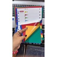 INDEX FILE DIVIDER FOLDER | SEPARATOR (12 PAGES | A4 SIZE)