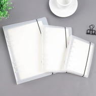 [CHL] Frosted Stainless Steel Binder 2 Holes 3 Holes 4 Holes 6 Holes 9 Holes A4 A5 A6 A7 B5 Transpar