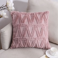 Pillow Cover 60cm Pillow Case Plush Velvet 60X60cm Cushion Cover Minimalist Design