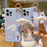 包郵 玉桂狗 Cinnamoroll 腕帶手機殼連掛繩 iphone case 💕iphone 12/SE2/7/7+/8/8+/X/XR/XS Max/11/11pro/11pro max/12/1