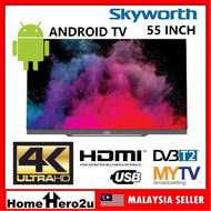 Skyworth 55XA9000 55 Inch 4K UHD Android Chromecast OLED AI Television - Homehero2u