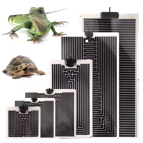 EU Plug Reptile Heating Pad For Lizard Turtle Heater Reptiles Warm Adjustable Temperature Controller
