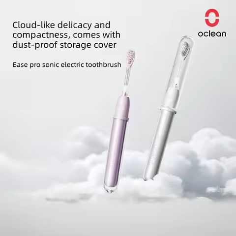 OCLEAN Ease Pro Electric Toothbrush Couple Set 2 Packs Portable with Storage Case Travel Essential O
