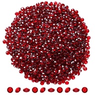 2,000 Pieces 4.5mm Acrylic Rhinestone Crystal Bright Color Crafts for DIY Decoration Reminder Weddin