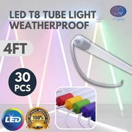 [30pcs Promo] LED T8 WEATHERPROOF TUBE LIGHT 18W 4 FEET MULTI COLOR OUTDOOR CEILING COLOUR LAMPU PANJANG KEDAI MAKAN
