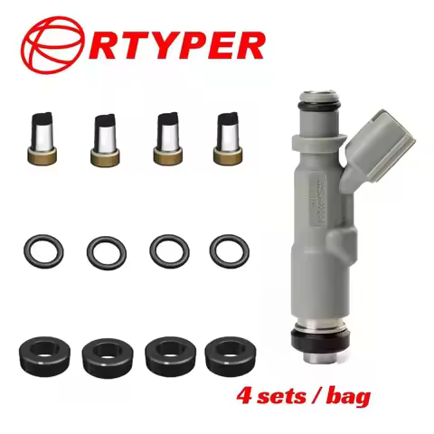 23250-97204 23250-21020 Fuel Injector Repair Kit Fit for Toyota 1NZ Prius Echo Scion 1.5L l4 / Daiha