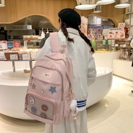Kawaii Ita Bag Transparent Backpack Doll Display DIY School Bag Ins Stylish Large Capacity Laptop Tr