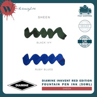 Diamine Inkvent Fountain Pen Ink [50ml] Red Edition (Sheen)