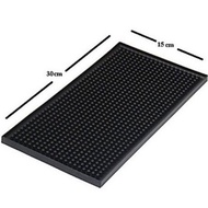 Rubber bar mat 15x30 cm