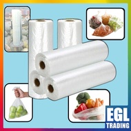 Plastic Bag On Roll Multipurpose Plastic Bag Perforated Roll Food Packaging  8"x12" 9"x14" 10"x16"