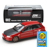 Hobby Japan JDM64 Honda Civic EG6 SIR-II JDM Style Milano Red 1/64 HJDM002-8 Đồ chơi mô hình xe hơi