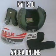 KYT R 10 Helmet Foam, KYT R10 + KYT R10 Helmet Visor, KYT R10 Helmet Foam + KYT R 10 Helmet Visor