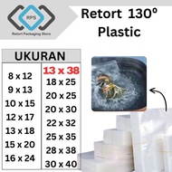 Retort Plastic 130 C - 13 x 38 heat-resistant boilpack packaging - 13 x 38 (1 pc)