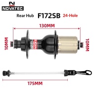 NOVATEC A171SB F172SB Road Bike Hub 20H 24H 4 Bearings Folding Bike Hub Bicycle Replacement Parts