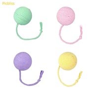 Picbliss Cat Scratcher Toy Balls Sisal Balls Cat Toy Cat Interactive Toy Kitten Balls Toy