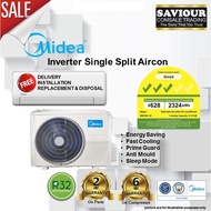 MIDEA MSEID18 R32 INVERTER SINGLE SPILT AIRCON 18000 BTU