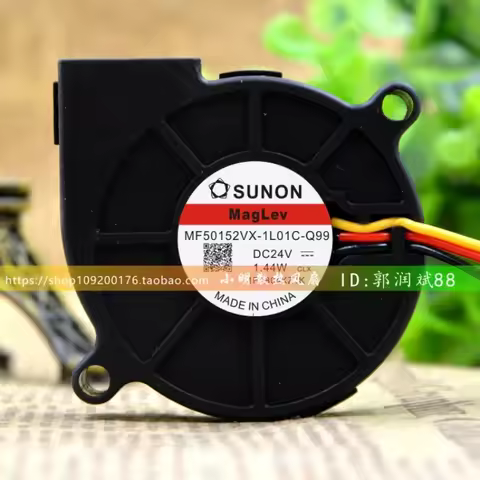 New Original CPU Fan MF50152VX-1L01C-Q99 24V 1.44W Blower Turbo Fan 5015 50*50*15MM