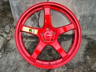 New Car Sport Rim Flow Forming Technology RAYS GRAMLIGHT 57CR Wheels 18x8.5J 5x100 ET38 CANDY RED -