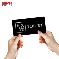 Sign Sign Sign | Acrylic Acrylic | TOILET | Nameplate | Sign Sign