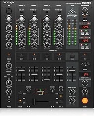 Behringer Pro Mixer DJX750 Professional 5-Channel DJ Mixer with Advanced Digital Effects and BPM Cou