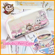 LAKOE Pencil Box Labubu Pencil Case Large Capacity Stationery Storage Box Labubu School Pencil Box C