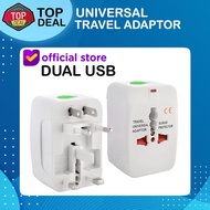 T20t1v Universal Travel Adapter Usb Charger Adapter Socket Plug D2C01