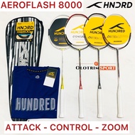 HUNDRED AEROFLASH 8000 34LBS ATTK CONTROL ZOOM Aero Flash HDRD HNDRD Original Badminton Racket