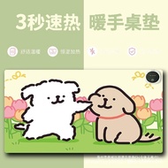 Warm Desk Mat Rogi Large Size jya Heating Computer l Warm Pad Elegant Warm Desk Mat Mouse Pad Office