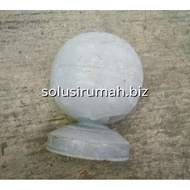 Iron BALL CROWN 1 1/2*1 BALL*ROUND BOTTOM TREE