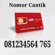 Murah Nomor cantik simpati 08123456 4765