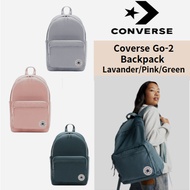 [CONVERSE] Converse Go-2 Backpack Unisex Bag Green/Pink/Lavender