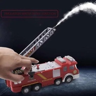 Toy Fire Truck Fire Squad Firemen Truck Water Cannon