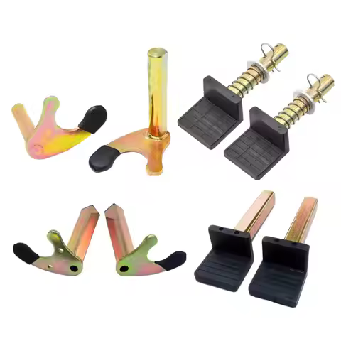 Motorcycle Parking Stand Hooks U / L-style Motorcycle Paddock Stand Attachments Support Frame Swinga