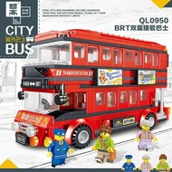 🔥Fast Delivery🔥ZheGao QL0950 City Bus City London Street View Brt Double Layer
