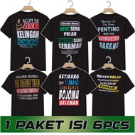 T-SHIRT 1 Pack of 6. Funny viral men's and women's t-shirts