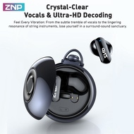 ZNP N03 AI Conversation Headphone Real Time Translatie Earphone HD Call Bluetooth 6.0 In-Ear HIFI Mu