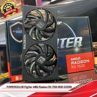 POWERCOLOR Fighter AMD Radeon RX 7600 8GB GDDR6 | VGA Gaming RX 7600