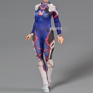 [High Quality] Ready Stock 1/12 Soldier Clothes Accessories dva Machine Girl Jumpsuit 20cm figma Dol