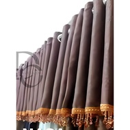 Curtain Fringe Only Wave Blackout Fringe Plain Curtain Fringe Tassel Curtain Separate Fringe on the 