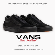 VANS OLD SKOOL  ALL BLACK Buzz Sneaker Thailand รองเท้าผ้าใบแบรนด์ ชายและหญิง