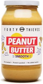 Forty Thieves Smooth Peanut Butter, 500 grams