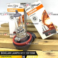 OSRAM CAR BULB H11 12V 55W STANDARD YELLOW ORIGINAL GERMAN