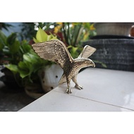Brass eagle statue